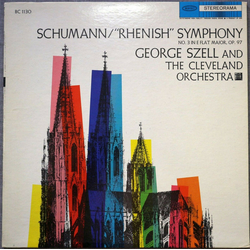 Robert Schumann / George Szell / The Cleveland Orchestra "Rhenish" Symphony No. 3 In E Flat Major, Op. 97 Vinyl LP USED