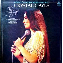 Crystal Gayle Don't It Make My Brown Eyes Blue - 20 Love Songs Vinyl LP USED