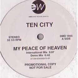 Ten City My Peace Of Heaven VINYL 12" USED