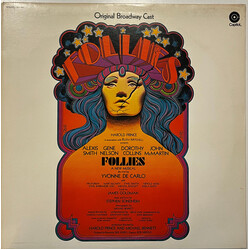 "Follies" Original Broadway Cast / Stephen Sondheim Follies (Original Cast Recording) Vinyl LP USED