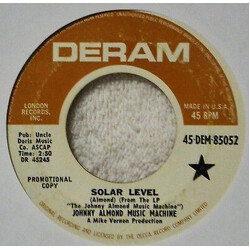 Johnny Almond Music Machine Solar Level USED VINYL 7INCH 45 RPM PROMO