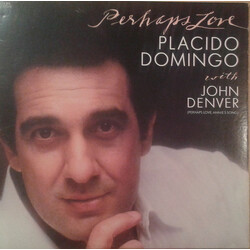 Placido Domingo / John Denver Perhaps Love Vinyl LP USED