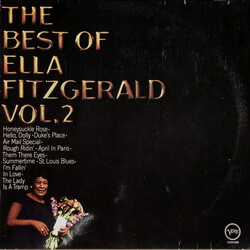 Ella Fitzgerald The Best Of Ella Fitzgerald Vol. 2 Vinyl LP USED