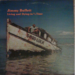 Jimmy Buffett Living And Dying In 3/4 Time Vinyl LP USED