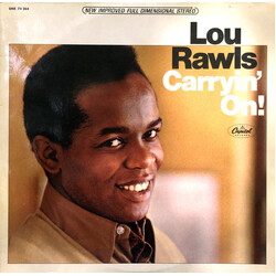 Lou Rawls Carryin' On! Vinyl LP USED