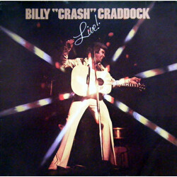 Billy 'Crash' Craddock Live! Vinyl LP USED