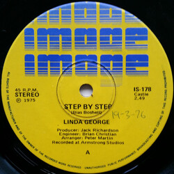 Linda George Step By Step USED VINYL 7INCH 45 RPM SINGLE