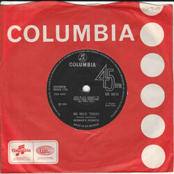 Herman's Hermits No Milk Today / My Reservation's Been Confirmed USED VINYL 7INCH SINGLE 45 RPM