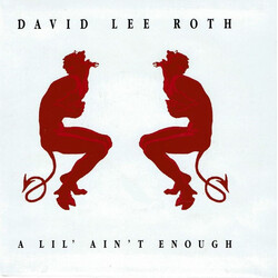 David Lee Roth A Lil' Ain't Enough USED VINYL 7INCH 45 RPM SINGLE