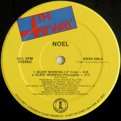 Noel Silent Morning USED VINYL 12INCH 33 S RPM STEREO