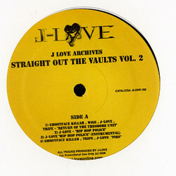 J-Love J-Love Archives: Straight Out The Vaults Vol. 2 USED VINYL 12INCH PROMO