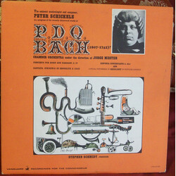 Peter Schickele Peter Schickele Presenting P.D.Q. Bach (1807-1742)? Chamber Orchestra Under The Direction Of Jorge Mester Vinyl LP USED