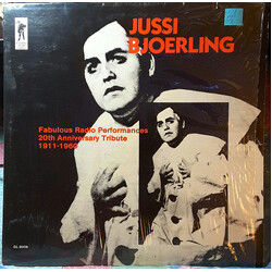 Jussi Björling Fabulous Radio Performances 20th Anniversary Tribute 1911-1960 Vinyl LP USED