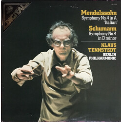 Klaus Tennstedt / Berliner Philharmoniker / Felix Mendelssohn-Bartholdy / Robert Schumann Symphony No. 4 In A, Op. 90 ("Italian") / Symphony No. 4 In 