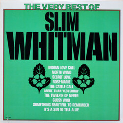 Slim Whitman The Very Best Of Slim Whitman Vinyl LP USED