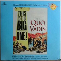 Miklós Rózsa Dramatic Highlights From "Quo Vadis" Vinyl LP USED
