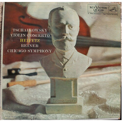 Pyotr Ilyich Tchaikovsky / Jascha Heifetz / The Chicago Symphony Orchestra / Fritz Reiner Concerto For Violin In D Major Vinyl LP USED