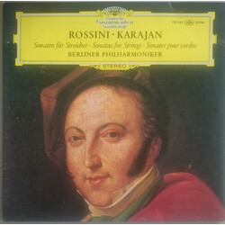 Gioacchino Rossini / Berliner Philharmoniker / Herbert von Karajan Sonaten für Streicher = Sonatas for Strings = Sonates pour Cordes Vinyl LP USED