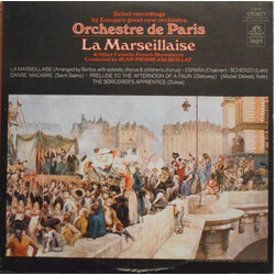 Orchestre De Paris / Jean-Pierre Jacquillat La Marseillaise & Other Favorite French Showpieces Vinyl LP USED