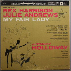 Frederick Loewe / Alan Jay Lerner / "My Fair Lady" Original London Cast / Rex Harrison / Julie Andrews / Stanley Holloway My Fair Lady Vinyl LP USED