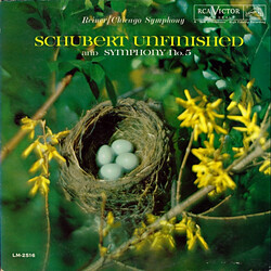 Fritz Reiner / The Chicago Symphony Orchestra / Franz Schubert Unfinished And Symphony No. 5 Vinyl LP USED