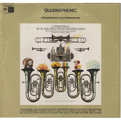 E. Power Biggs / The Columbia Brass And Percussion Ensemble / Maurice Peress Music For Organ, Brass And Percussion Vinyl LP USED