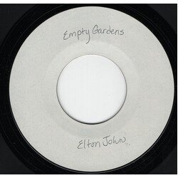 Elton John Empty Garden USED VINYL 7INCH 45 RPM STYRENE WHITE LABEL