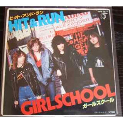 Girlschool Hit & Run USED VINYL 7INCH 45 RPM STEREO