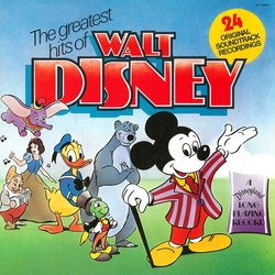 Various The Greatest Hits Of Walt Disney Vinyl LP USED