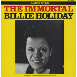 Billie Holiday The Immortal Billie Holiday Vinyl LP USED