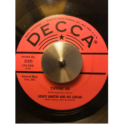 Grady Martin Tippin' In / The Fuzz Vinyl 7" USED