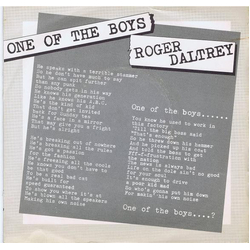Roger Daltrey One Of The Boys Vinyl 7" USED
