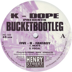 Kenny "Dope" Gonzalez Bucketbootleg VINYL 12" USED