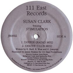 Susan Clark / Stimulation Deeper VINYL 12" USED