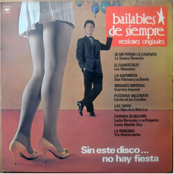 Various Bailables De Siempre - Versiones Originales Vinyl LP USED