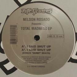 Nelson Rosado Total Madness EP USED VINYL 12INCH 33 S RPM EP