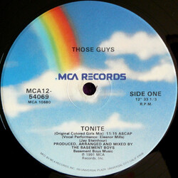 Those Guys Tonite VINYL 12" USED
