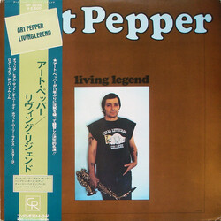 Art Pepper Living Legend Vinyl LP USED