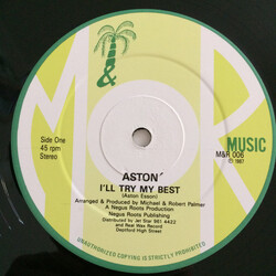 Aston (12) I'll Try My Best Vinyl 12" USED