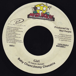 Baby Cham / Jimmy Cheeztrix Girl USED VINYL 7INCH 45 RPM