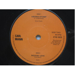 Carl Mann Ubangi Stomp / Rockin' Love USED VINYL 7INCH 45 RPM SINGLE