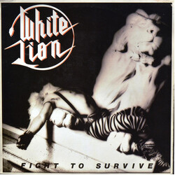 White Lion Fight To Survive Vinyl LP USED