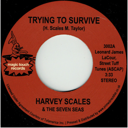 Harvey Scales / The Seven Seas Trying To Survive / Bump Your Thang Vinyl 7" USED