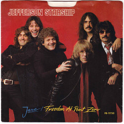 Jefferson Starship Jane / Freedom At Point Zero USED VINYL 7INCH 45 RPM SINGLE STEREO