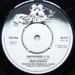 Mike Oldfield Don Alfonso USED VINYL 7INCH 45 RPM SINGLE