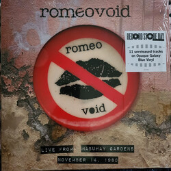 Romeo Void Live From Mabuhay Gardens, November 14, 1980 Vinyl LP USED
