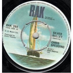 Chris Spedding Silver Bullet USED VINYL 7INCH 45 RPM SINGLE