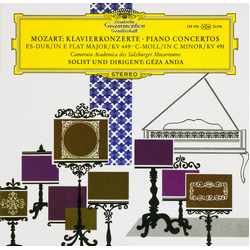 Wolfgang Amadeus Mozart / Camerata Academica Salzburg / Géza Anda Klavierkonzerte = Piano Concertos Es-dur = In E Flat Major / KV 449 ∙ C-moll = In C 