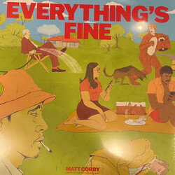 Matt Corby Everything's Fine Vinyl LP USED