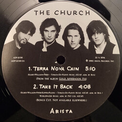 The Church Terra Nova Cain USED VINYL 12INCH 33 S RPM PROMO